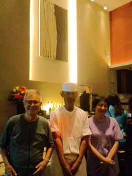 香川出身の川島猛先生も来てくれました！NYに約50年住んでいる香川の画家、ありがとうございました！